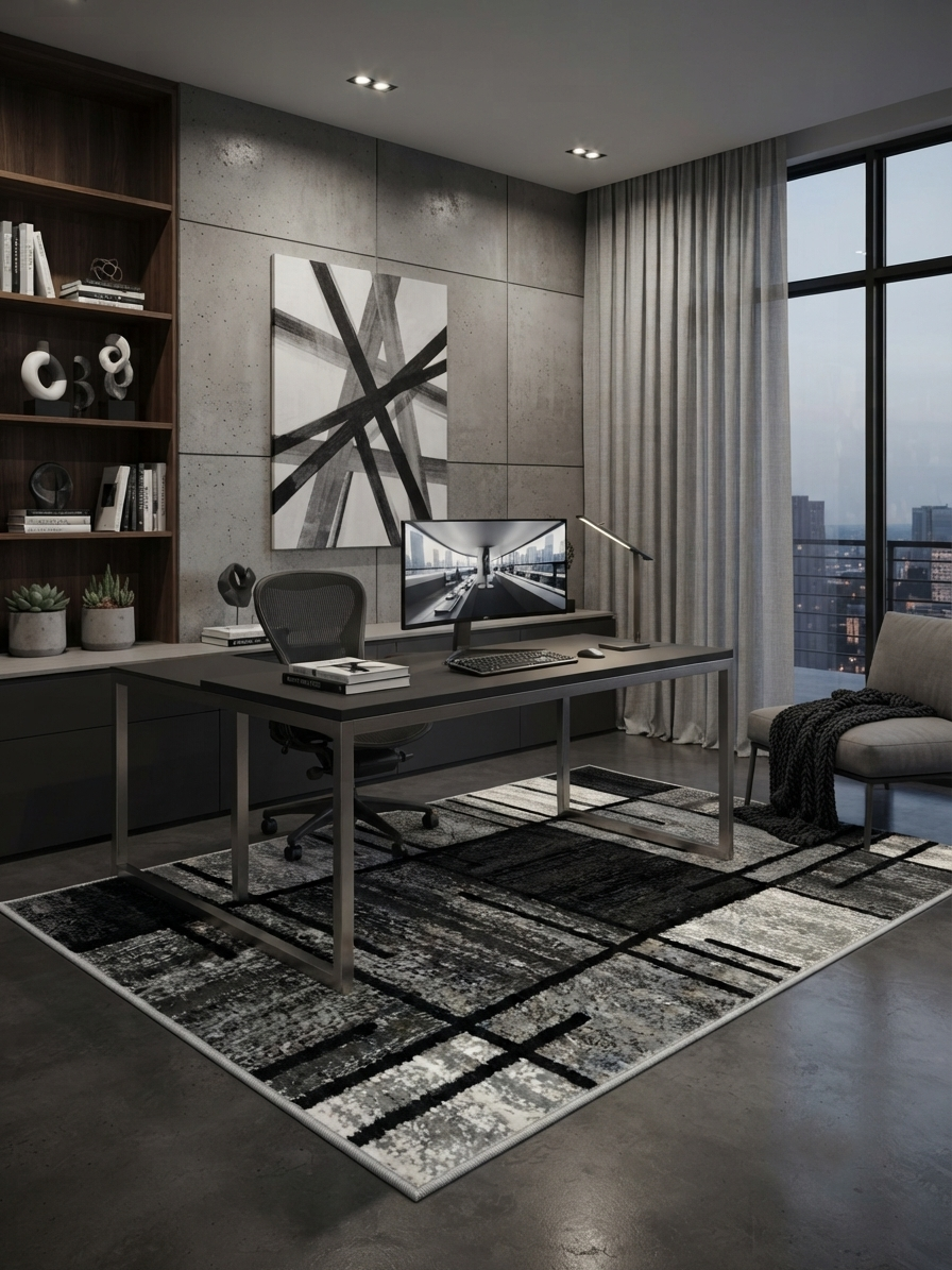 Espresso 02624 L.Gray/D.Gray Прямокутний